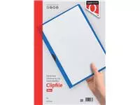 Een Klemmap Quantore A4 3mm donkerblauw koop je bij EconOffice