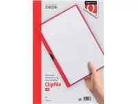 Een Klemmap Quantore A4 3mm rood koop je bij EconOffice