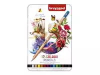 Een Kleurpotloden Bruynzeel Expression colour blik à 12 stuks assorti koop je bij L&amp;N Partners voor Partners B.V.