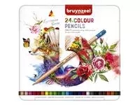 Een Kleurpotloden Bruynzeel Expression colour blik à 24 stuks koop je bij Kantoorvakhandel van der Heijde