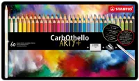 Een Kleurpotloden STABILO CarbOthello kalkpastel assorti blik à 60 stuks koop je bij Goedkope Kantoorbenodigdheden