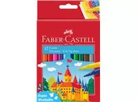 Een Kleurstift Faber-Castell assorti set à 12 stuks koop je bij KantoorProfi België BV