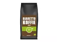 Koffie Biaretto bonen regular biologisch 1000 gram