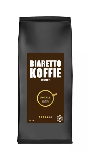 Een Koffie Biaretto instant Royale 500 gram koop je bij The Cartridge Company