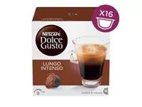Een Koffiecups Dolce Gusto Lungo Intenso 16 stuks koop je bij MV Kantoortechniek B.V.