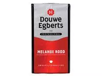 Een Koffie Douwe Egberts snelfiltermaling Melange Rood 500gr koop je bij Van Hoye Kantoor BV
