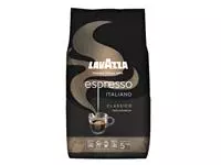 Een Koffie Lavazza Caffè espresso bonen black 1000gr koop je bij Van Leeuwen Boeken- en kantoorartikelen