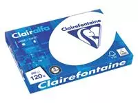 Een Kopieerpapier Clairefontaine Clairalfa A4 120gr wit 250vel koop je bij Van Leeuwen Boeken- en kantoorartikelen