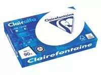 Een Kopieerpapier Clairefontaine Clairalfa A4 90gr wit 500vel koop je bij Goedkope Kantoorbenodigdheden