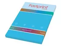 Een Kopieerpapier Fastprint A4 120gr azuurblauw 100vel koop je bij Van Leeuwen Boeken- en kantoorartikelen