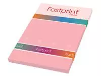Een Kopieerpapier Fastprint A4 120gr lichtroze 100vel koop je bij Kantoorvakhandel van der Heijde
