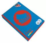 Kopieerpapier Quantore Colour A4 160gr diepblauw 250 vel