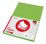 Een Kopieerpapier Quantore Colour A4 160gr helgroen 50vel koop je bij Van Hoye Kantoor BV