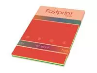 Een Kopieerpapier Fastprint A4 80gr 10kleuren x25vel 250vel koop je bij L&amp;N Partners voor Partners B.V.