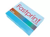 Een Kopieerpapier Fastprint A4 80gr azuurblauw 500vel koop je bij Goedkope Kantoorbenodigdheden