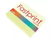 Een Kopieerpapier Fastprint A4 80gr citroengeel 500vel koop je bij EconOffice