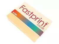 Een Kopieerpapier Fastprint A4 80gr donkerchamois 500vel koop je bij Goedkope Kantoorbenodigdheden