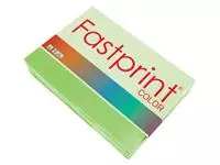 Een Kopieerpapier Fastprint A4 80gr helgroen 500vel koop je bij Goedkope Kantoorbenodigdheden