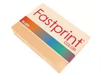 Een Kopieerpapier Fastprint A4 80gr zalm 500vel koop je bij Van Leeuwen Boeken- en kantoorartikelen