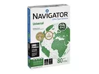Een Kopieerpapier Navigator Universal CO2 A4 80gr wit 500vel koop je bij Van Hoye Kantoor BV