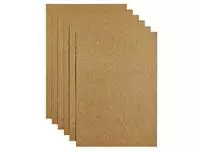 Een Kopieerpapier Papicolor A4 100gr 12vel kraft bruin koop je bij Van Leeuwen Boeken- en kantoorartikelen