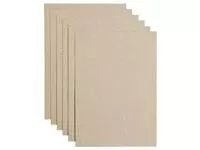 Een Kopieerpapier Papicolor A4 100gr 12vel kraft grijs koop je bij Van Leeuwen Boeken- en kantoorartikelen