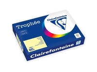 Een Kopieerpapier Trophée A4 80gr geel 500vel koop je bij Goedkope Kantoorbenodigdheden