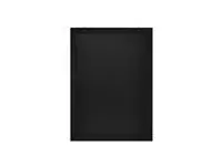 Een Krijtbord Europel met lijst 60x84cm zwart koop je bij EconOffice
