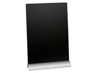 Een Krijtbord Securit A4 29x21x6cm voet aluminium koop je bij EconOffice