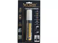 Een Krijtstift Securit SMA-720 blok wit 7-15mm blister koop je bij EconOffice