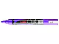 Een Krijtstift Uni-ball chalk rond 1.8-2.5mm paars koop je bij Van Leeuwen Boeken- en kantoorartikelen