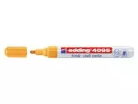 Krijtstift edding 4095 rond 2-3mm neon oranje