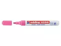 Een Krijtstift edding 4095 rond 2-3mm neon roze koop je bij L&amp;N Partners voor Partners B.V.