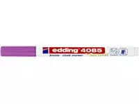Krijtstift edding 4085 by Securit rond 1-2mm framboos