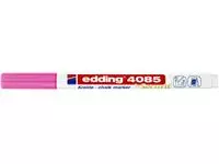 Een Krijtstift edding 4085 by Securit rond 1-2mm neon roze koop je bij MV Kantoortechniek B.V.