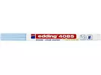Een Krijtstift edding 4085 by Securit rond 1-2mm pastel blauw koop je bij KantoorProfi België BV