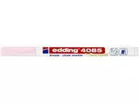 Krijtstift edding 4085 by Securit rond 1-2mm pastel roze