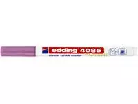 Een Krijtstift edding 4085 by Securit rond 1-2mm metallic roze koop je bij KantoorProfi België BV