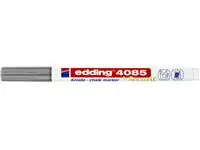 Krijtstift edding 4085 by Securit rond 1-2mm zilver