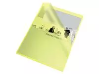 Een L-map Esselte standaard A4 0.11mm PP geel koop je bij Van Leeuwen Boeken- en kantoorartikelen