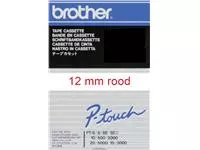 Een Labeltape Brother P-touch TC-202 12mm rood op wit koop je bij KantoorProfi België BV