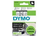 Een Labeltape Dymo LabelManager D1 polyester 9mm zwart op wit koop je bij KantoorProfi België BV