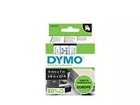 Een Labeltape Dymo LabelManager D1 polyester 9mm blauw op wit koop je bij EconOffice