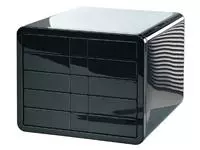 Een Ladenbox Han 1551 iBox 5 laden zwart koop je bij QuickOffice BV