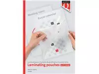 Een Lamineerhoes Quantore A4 2x75micron 100stuks koop je bij Van Leeuwen Boeken- en kantoorartikelen