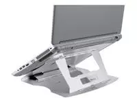 Een Laptopstandaard Quantore verstelbaar aluminium koop je bij EconOffice