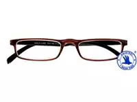 Een Leesbril I Need You +2.50 dpt Half-line bruin koop je bij EconOffice