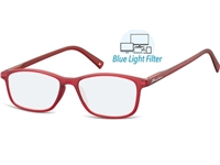 Een Leesbril Montana +3.00 dpt blue light filter rood koop je bij Klik Office BV