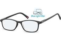 Een Leesbril Montana +3.00 dpt blue light filter zwart koop je bij Klik Office BV