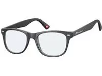 Een Leesbril Montana +1.00 dpt blue light filter zwart koop je bij EconOffice